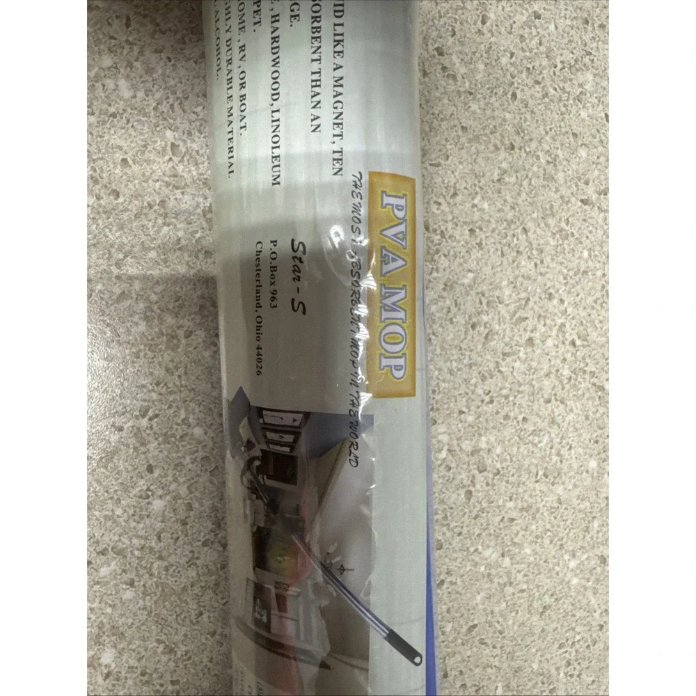 PVA Roller Sponge Mop Replacement Head New in Package